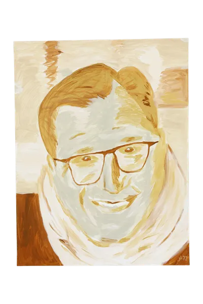 Portrait aux lunettes I